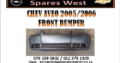 CHEV AVEO 2005 NEW FRONT BUMPER FOR SALE