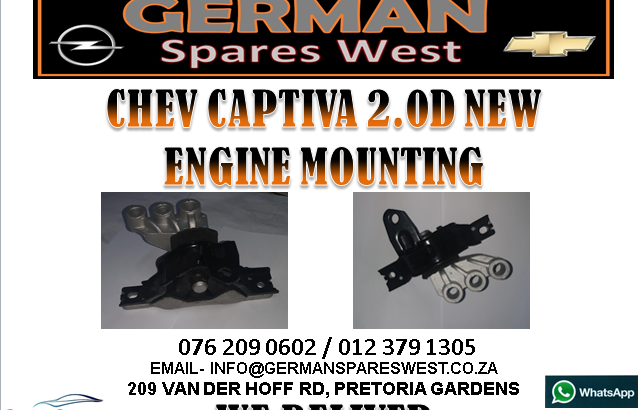 CHEV CAPTIVA 2.0 NEW ENGINE MOUNTING FOR SALE