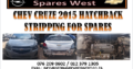 CHEV CRUZE HTACKBACK 2015 STRIPPING FOR SPARES