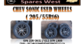 CHEV SONIC USED ( 205/55R16) WHEELS FOR SALE