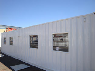 12″ METER (40 FOOT) OFFICE CONTAINERS