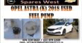 OPEL ASTRA (K) 2018 USED FUEL PUMP FOR SALE