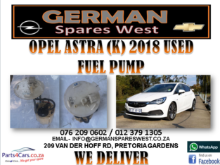 OPEL ASTRA (K) 2018 USED FUEL PUMP FOR SALE