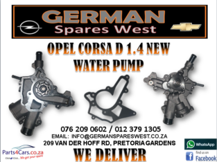 OPEL CORSA D 1.4 NEW WATER PUMP FOR SALE