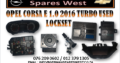 OPEL CORSA E 1.0 2016 MANAUL USED LOCKSET FOR SALE