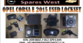 OPEL CORSA E 2015 USED LOCKSET FOR SALE