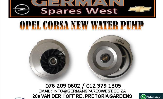 OPEL CORSA NEW WATER PUMP FOR SALE