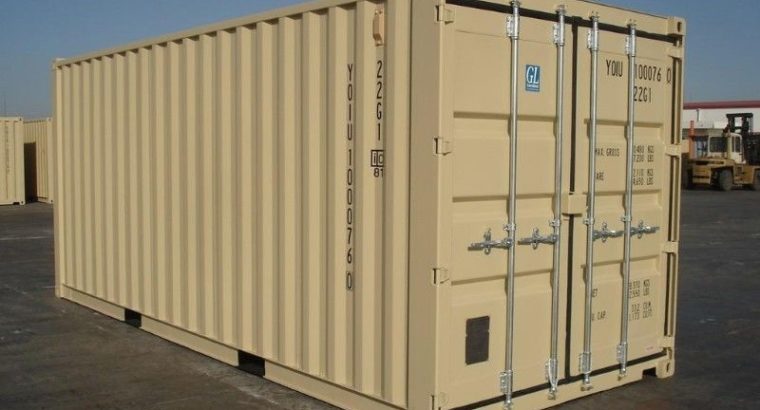 6-METER (20 FOOT) STORAGE CONTAINERS