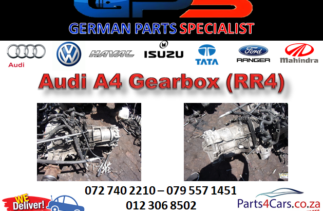 Audi A4 Gearbox (RR4) for Sale