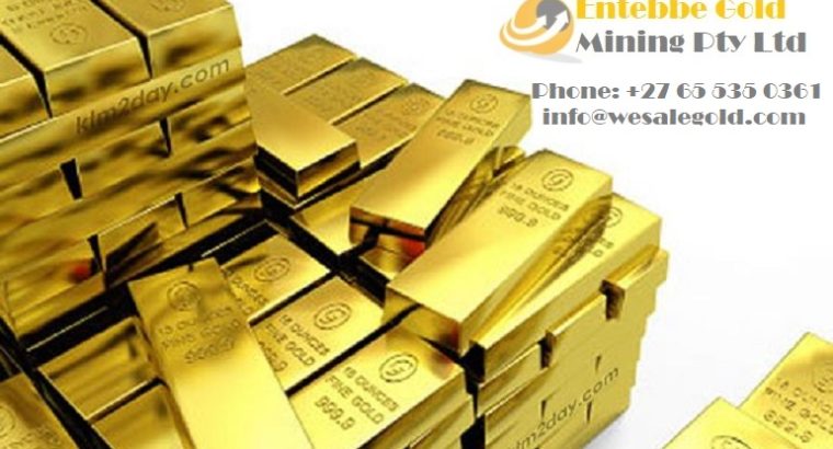 Buy African Gold from DRC Congo and Yuganda