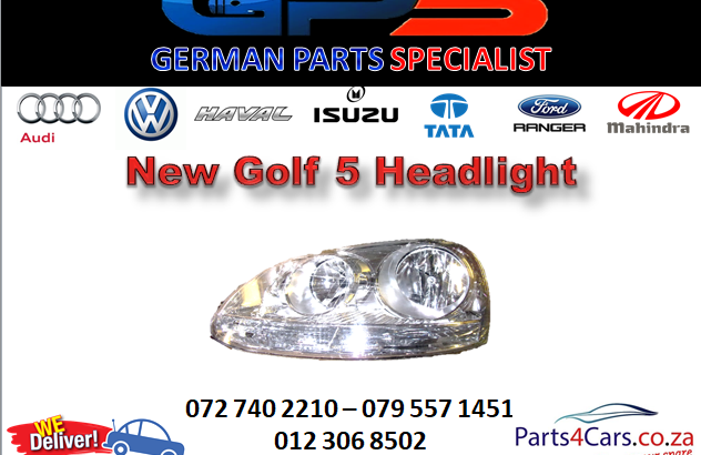 Special on New VW Golf 5 Headlight for Sale