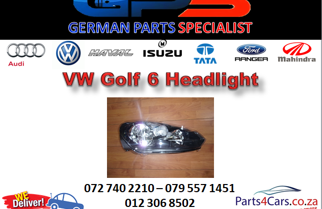 Special on New VW Golf 6 Headlight for Sale