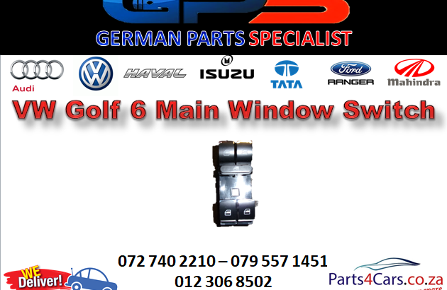 Special on New VW Golf 6 Main Window Switch