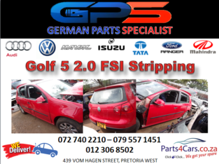 VW Golf 5 2.0 FSI Stripping for Spares