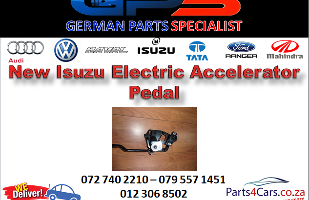 New Isuzu Electric Accelerator Pedal for Sale