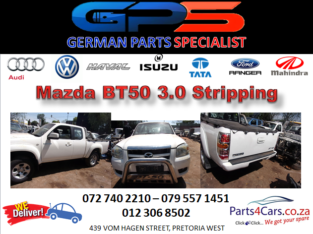 Mazda BT50 3.0 Stripping for Spares