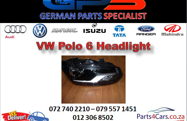 Special on New VW Polo 6 Headlight for Sale