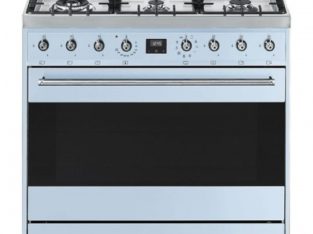Smeg – 90CM Symphony 6 Burner Gas Hob / Electric