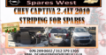 CHEV CAPTIVA 2.4LT 2010 STRIPPING FOR SPARES