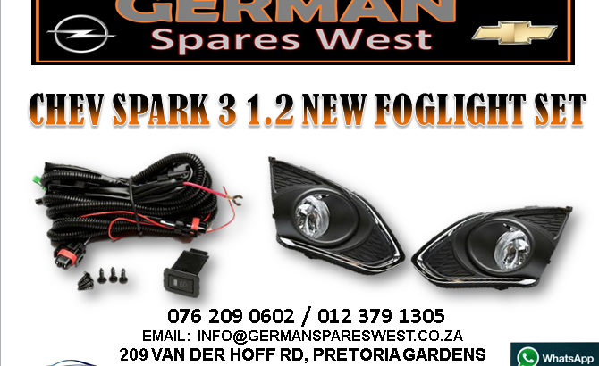 CHEV SPARK 1.2 NEW FOGLIGHT SET FOR SALE Jackie –
