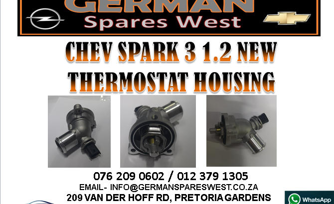 CHEVROLET SPARK 3 – 1.2 THERMOSTAT HOUSING