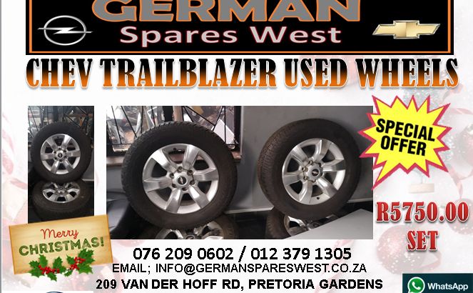 CHEV TRAILBLAZER USED WHEELS FOR SALE