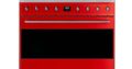 Smeg 90cm Red Symphony 6 Burner Gas Hob Cooker