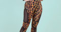 Fashion RK Zip-Up Tight Stretch Leopard Jumpsuits