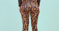 Fashion RK Zip-Up Tight Stretch Leopard Jumpsuits