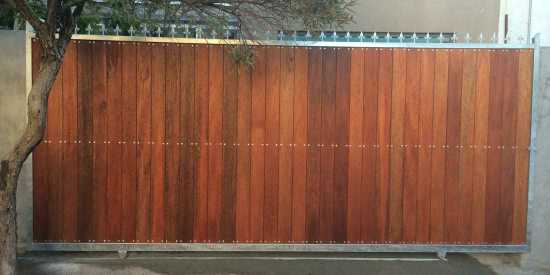 Wooden gate and fencing Nutec gates