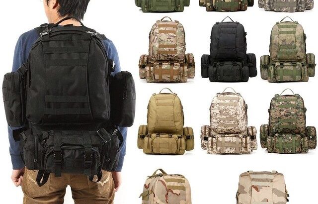 Military Bag 55l-tactical Bag/Trekking/Hiking/Camp