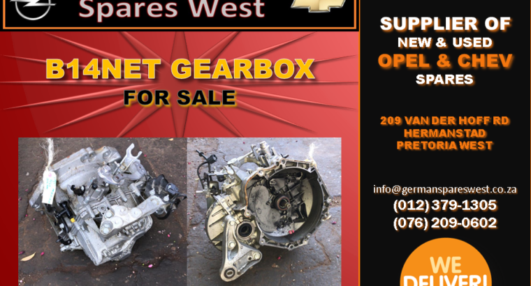 B14NET GEARBOX FOR SALE!