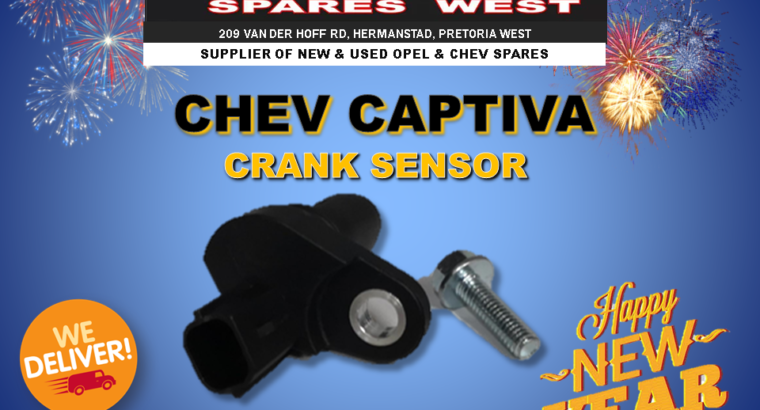 CHEV CAPTIVA CRANK SENSOR FOR SALE – NEW!