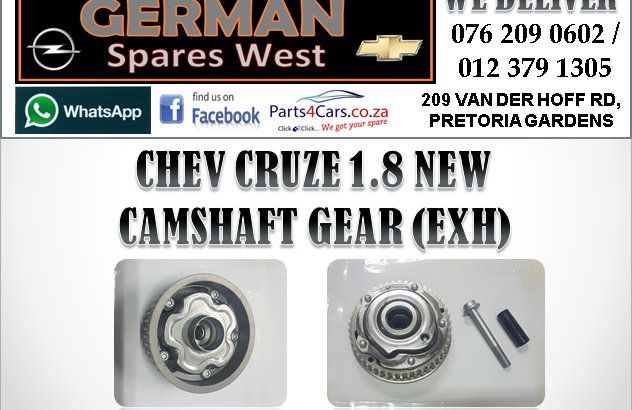CHEV CRUZE 1.8 NEW CAMSHAFT GEAR (EXH) FOR SALE