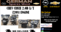 CHEV CRUZE 2.0D Z20S1 ENGINE FOR SALE
