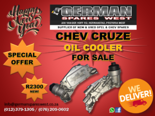 CHEVROLET CRUZE OIL COOLER FOR SALE