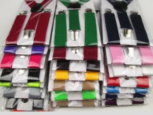 High Quality Children Suspenders-Clip-on Y-back