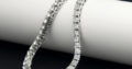 1 Row Iced Out Tennis Bracelets-Cz Stones
