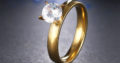 Stainless Steel Wedding/Engagement/Proposal rings