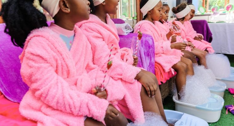 Pamper parties for kids