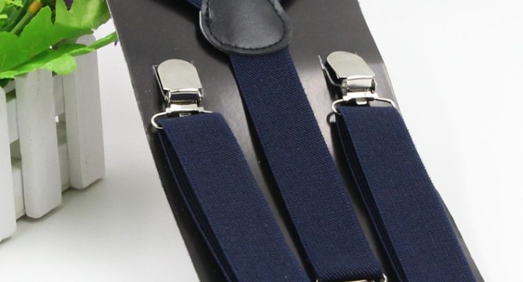 High Quality Children Suspenders-Clip-on Y-back