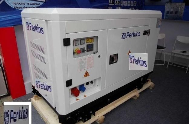 PERKINS 15kVA SILENT ATS 3-PHASE DIESEL GENERATOR