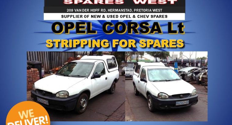 STRIPPING FOR SPARES: Opel Corsa Lt – 1.3 Diesel