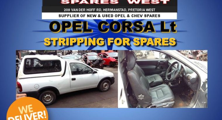 STRIPPING FOR SPARES: Opel Corsa Lt – 1.3 Diesel