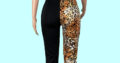RK Double Trouble Zip-Up Stretch Leopard Jumpsuits