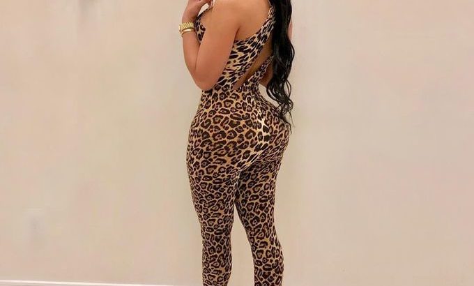 Leopard Jumpsuit-Casual-Formal Wear-Party,Clubbing