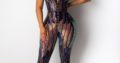 Fashion RK All Night Sequin Stretch Jumpsuits