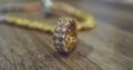 Iced Two Row Solitaire AAA Cubic Zirconia Rings