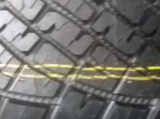 brand new 255/60/18 general grabber tyre for sale.