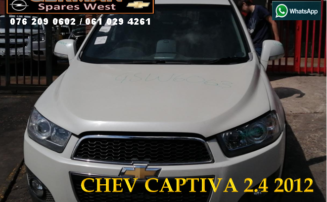 CHEV CAPTIVA 2.4 2012 STRIPPING FOR SPARES